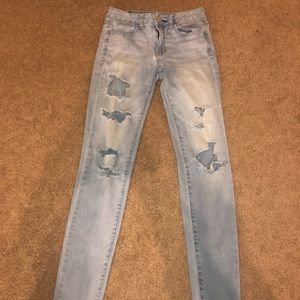 size 2 super stretch jeggings !